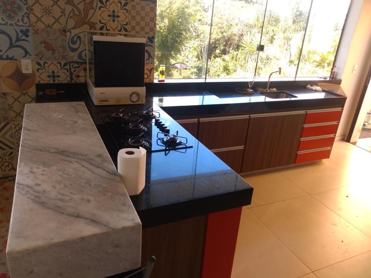 Casa Com Piscina Fundo Pra Represa E Ar Condicionado Casinhabrancadevaranda Ijaci Dış mekan fotoğraf