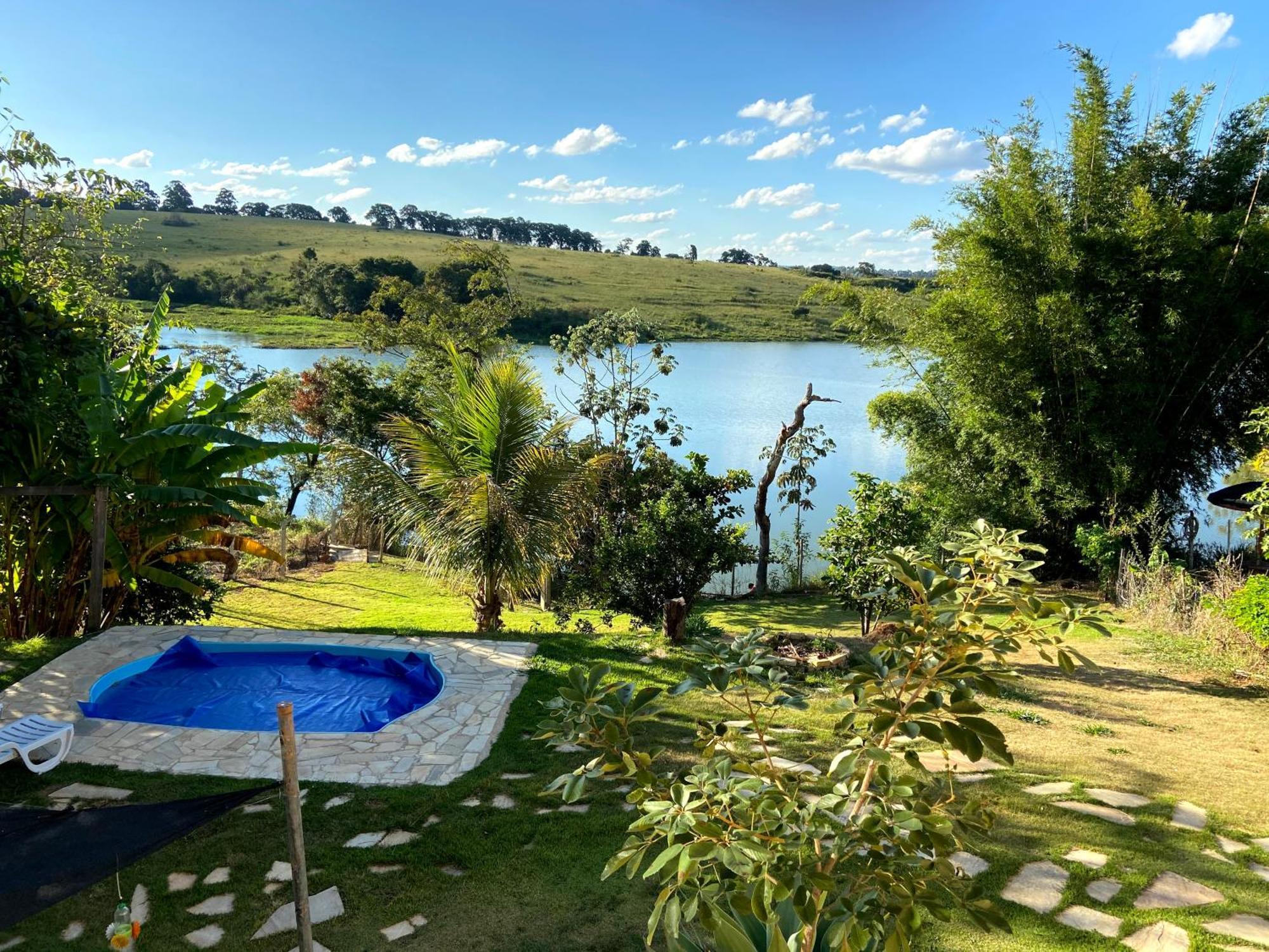Casa Com Piscina Fundo Pra Represa E Ar Condicionado Casinhabrancadevaranda Ijaci Dış mekan fotoğraf